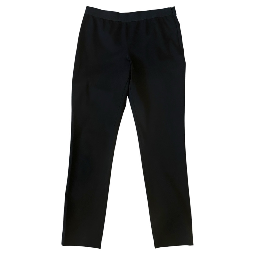 COS Slim Fit Mid Rise Elasticized Trouser Dress Pants in Black Women’s 12